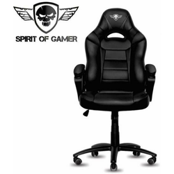 SPIRIT OF GAMER gaming stol FIGHTER BLACK