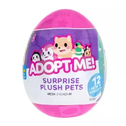 Adopt Me presenečena mehka jajčka s kodo in 13 cm plišasto figuro (serija 3)