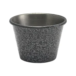 GENWARE Posodica iz nerjavečega jekla, 42 mm, premer: 57 mm, srebrna