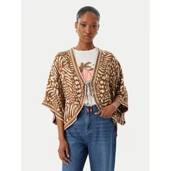 LOLA CASADEMUNT Kimono LS2602002 Rjava Regular Fit