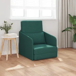 Krevet na razvlačenje Tamnozelena 65 x 80 x 83 cm tkanina