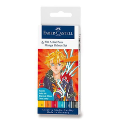 FABER-CASTELL Pitt Art set Faber Castell Manga 1/6 167157