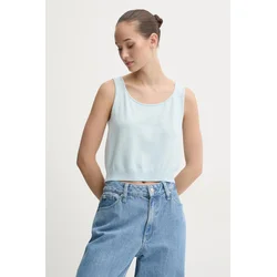 Top s primesjo svile Guess Jeans