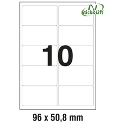 Etikete ILK 96x50,8mm odljepljive pk25L Zweckform L4744REV-25