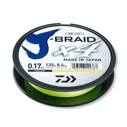 J-BRAID X4 0.19mm 270m YELLOW (12740-119)
