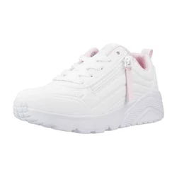 Skechers Patike za devojčice Uno Lite-Easy Zip, 310387L-WHT, Bele