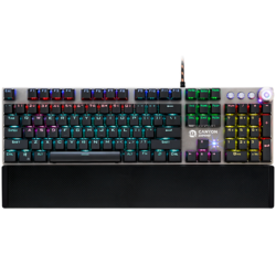 CANYON keyboard Nightfall GK-7 RGB US Wired Dark Grey