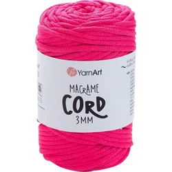Yarn Art Macrame Cord 3 mm 85 m 803 Orchid Vrvica