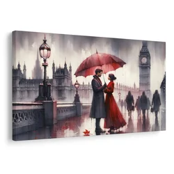 Slika zaljubljenca v Londonu - 30x20