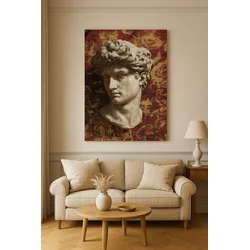 Wallity Dekorativna slika na platnu, 50x70cm, Šarena