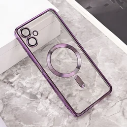 Torbica Magsafe Lux za Samsung A065F Galaxy A06 ljubicasta