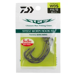 STEEZ WORM HOOK SS WOS #4/0 (17703-400)