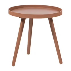 Okrogla stranska mizica o 41 cm Sasha – WOOOD