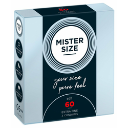 Kondomi Mister Size 60 3/1
