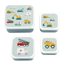 A Little Lovely Company® kutije za užinu i grickalice, Vehicles