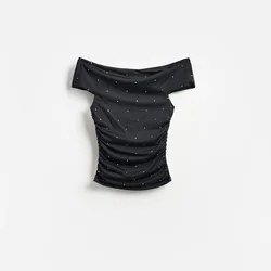 Reserved - Bluza od rhinestone