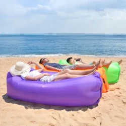 Lazy Bag - ležaljka na naduvavanje za plažu Narandžasta