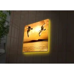 Zidna slika sa LED osvetljenjem 4040DACT-34, 40x40 cm