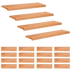 Vidaxl Stopnice 20 kos 90 x 30 x 2 cm Lak Trda bukovina