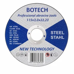 Botech Rezna ploča, Metal, 115x3x22mm