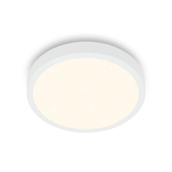 Briloner 3701-016 - LED prigušiva stropna svetiljka RUNA LED/18W/230V bela + daljinski upravljač