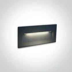 VANJSKA UGRADBENA ZIDNA LED SVJETILJKA ANTRACIT 6W CCT IP65 DARK LIGHT 230V