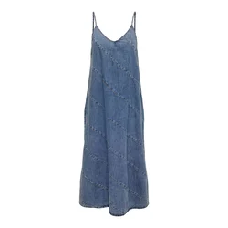 ONLY Poletna obleka ONLDIA  moder denim