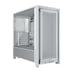 Corsair Kucište FRAME 4000D Mid-Tower, ATX, Kaljeno staklo, Bez napajanja, Belo