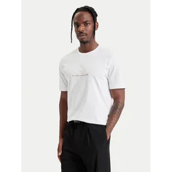 HUGO Majica Datri 50568118 Bela Regular Fit