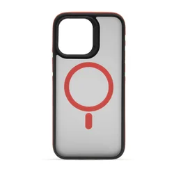 Maska za telefon MAGSAFE COLOR EDGE za Iphone 15 Pro Max, Crvena