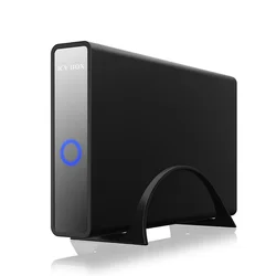 slomart Ohišje ICY BOX IB-382H-C31 za 2.5/3.5 HDD/SSD, USB-C, napajalnik 12V/2A