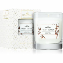 SANTINI Cosmetic Fresh Cotton dišeča sveča 270 g