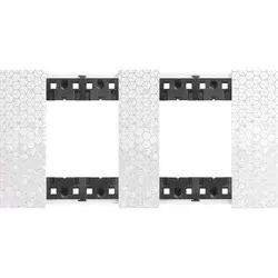 LNOW UKRASNI OKVIR 2M+2M 71mm PIXEL KA4802M2MW
