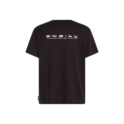 ONEILL Majica Retro Back svetlo roza/črna/bela