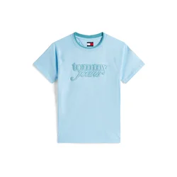 Tommy Jeans Majica svetlo modra