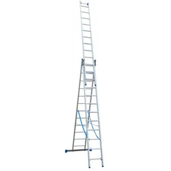 ELKOP Trodelne Aluminijumske Merdevine 3x15 – 9/4m