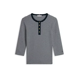 TOMMY HILFIGER Majica mornarska/bela