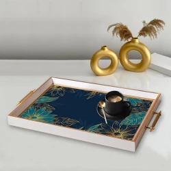Aberto Design Poslužavnik TPB9772 50 x 29 x 3.5 cm, Šareni