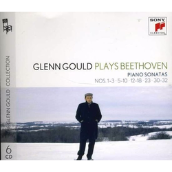 BEETHOVEN:PIANO SONATAS NO.1-3.5-10.12-18.23.30-32/GLENN GOULD 6CD