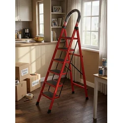 Norvel kućne aluminijumske merdevine 6 stepenika 1.96m ( KLK-LD-14 )