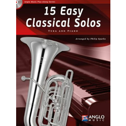 SPARKE:15 EASY CLASSICAL SOLOS + CD TUBA AND PIANO