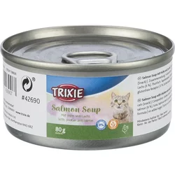 Trixie Supa od lososa i piletine 80g - tečne poslastice za macke