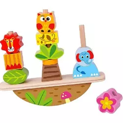 TOOKY TOY drveni balans blokovi životinje