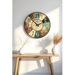 Wallity Dekorativni zidni sat Huhuas00038, 50x50 cm