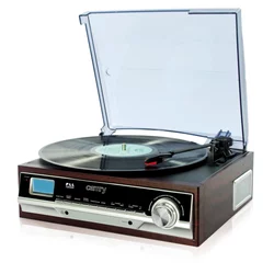 Vintage gramofon AUX/FM