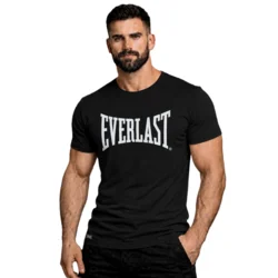 Črna moška majica Everlast