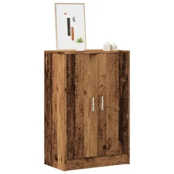 Ormarić za cipele boja staro drvo 60x35x92 cm konstruirano drvo