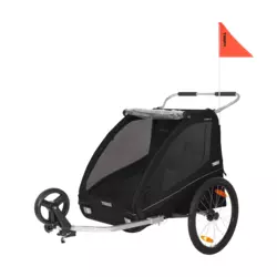 THULE Coaster XT dečja prikolica za bicikl i kolica - Black