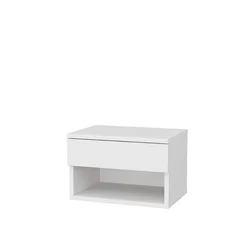 Hanah Home Jamot Noćni stočić, 44.6x29x31.9cm, Beli
