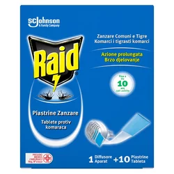 RAID Električni aparat sa tabletama protiv komaraca